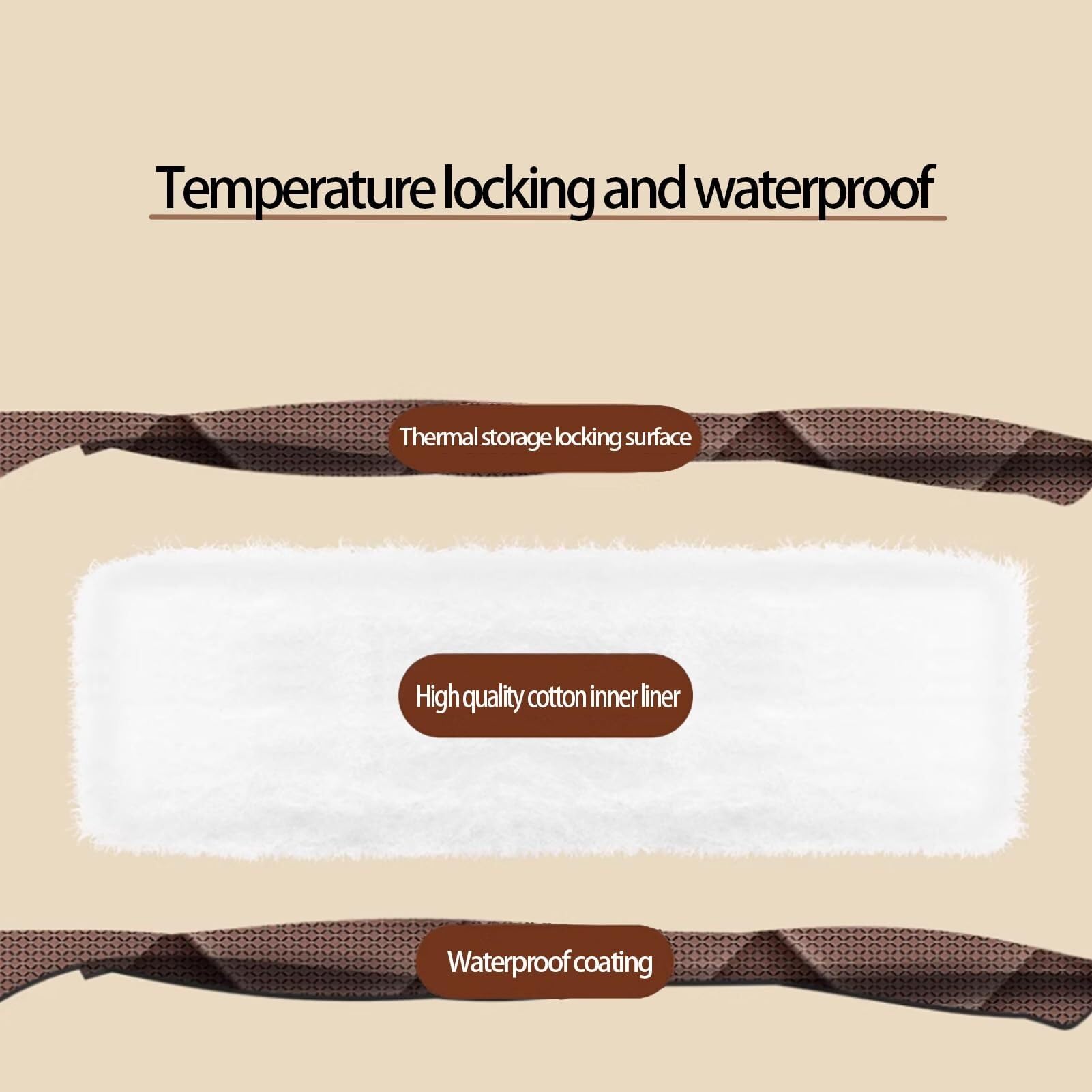 Tenda per porta con isolamento termico magnetico, copertura isolata antivento cotone poliestere caldo invernale, tenda d'ingresso insonorizzata(110x220cm)