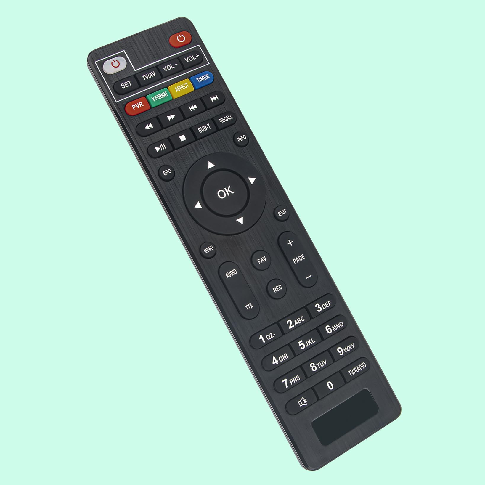 DVB-T2 Telecomando di Ricambio Adatto Per Digitale Terrestre 2024 DVB