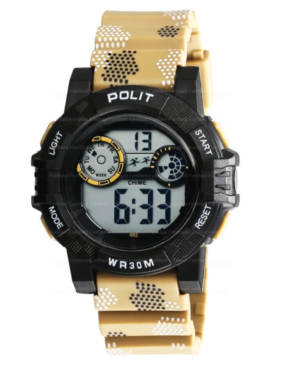 FunBlast Watch for Kids - Kids Wrist Watch Waterproof Sports Alarm Watch with Digital Dial, Wrist Watch for Kids 5-15 Years Old Kids, Boys, Girls, Birthday Gift for Children, Return Gifts (Brown) (B0BRKSVWXT) Amazon Price History, Amazon Price Tracker