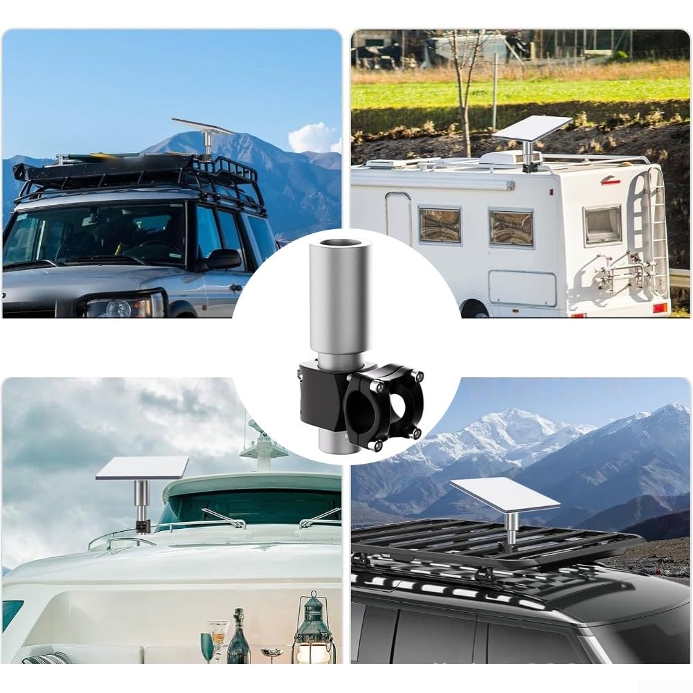 Support de fixation en aluminium pour Starlink pour mini plat de montage sur caravane, bateau de croisière et échelle de camping-car