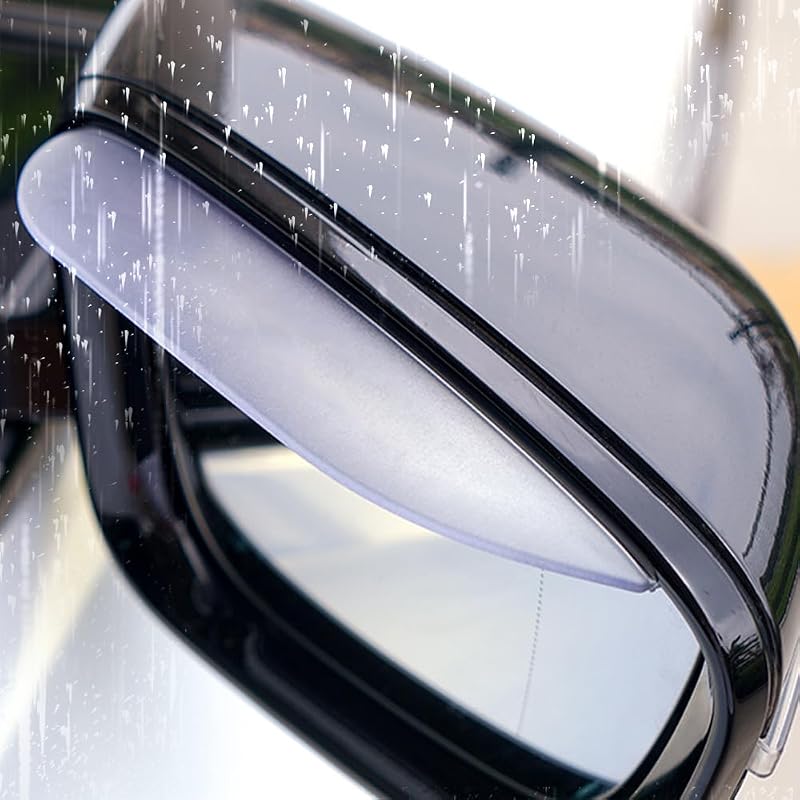 Aba Protetora para Espelho Retrovisor Lateral Pincuttee em ABS Transparente – Par