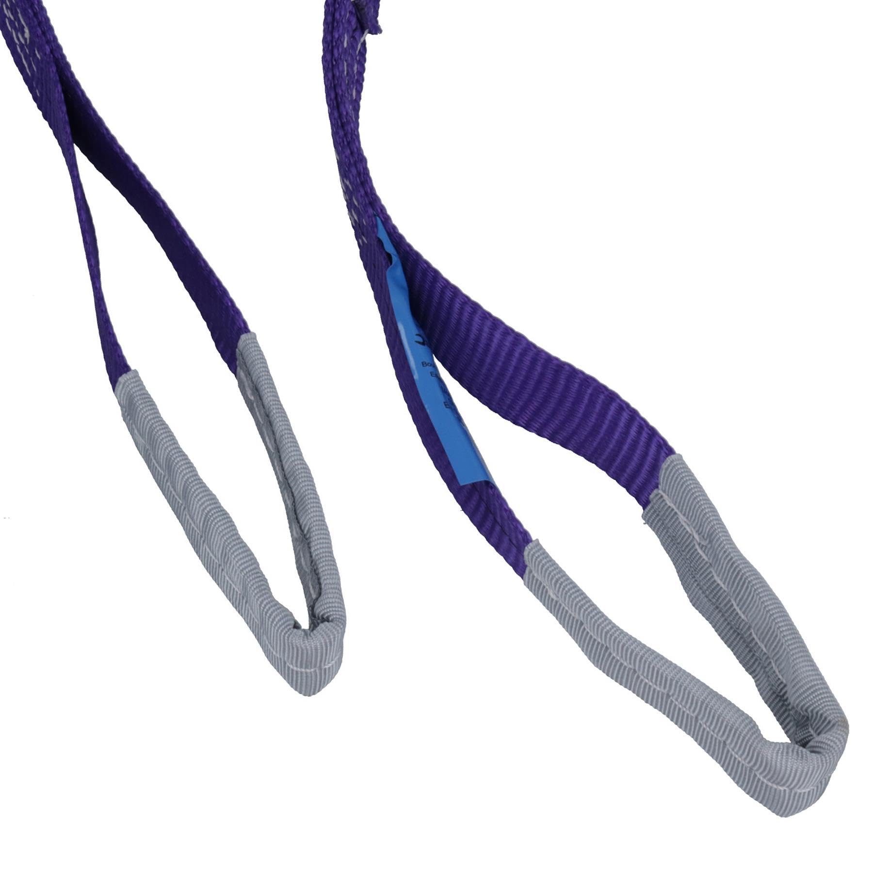 1 Tonne 4 Mètre De Levage Sans Fin De Transport Sling PES Polyester 7:1 Facteur De Sécurité 1pc