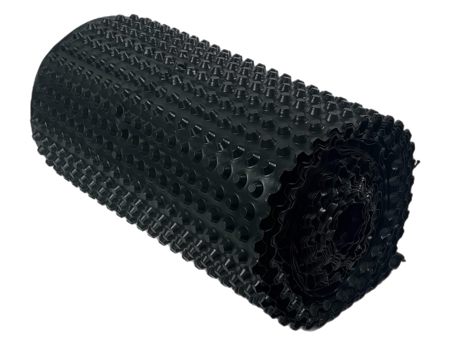 Lámina de nódulos, película de nódulos, membrana de drenaje, protección de muros, protección de cimientos, 0,5 x 20 m, 400 g/m²