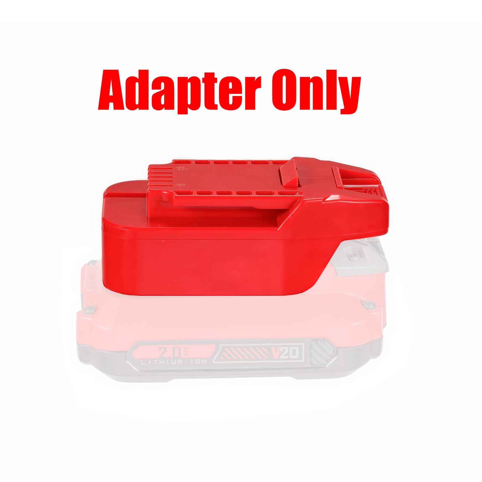 1 adaptador para baterías Craftsman de 20 V (tipo V-20, modelo CMCB) a herramientas eléctricas para Bauer 20 V, sin función de carga, solo adaptador