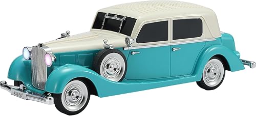 Vintage Car Bluetooth Speaker, Retro Classic Model with Powerful Sound, Built-in Mic, TWS Dual Pairing, Multi-Interface Output, Portable Wireless