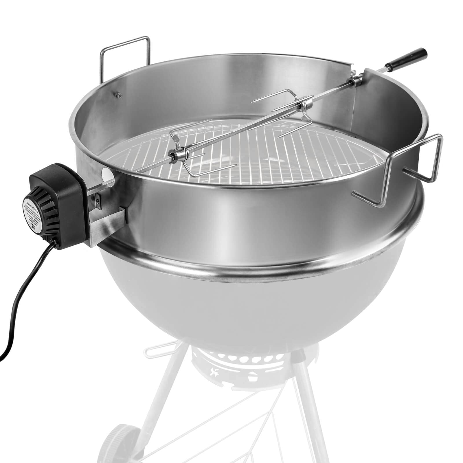 Photo 1 of **SEE NOTES**
GRISUN Rotisserie Kit for Weber 22-inch Kettle Grills, Upgraded Rotisserie Ring Kit