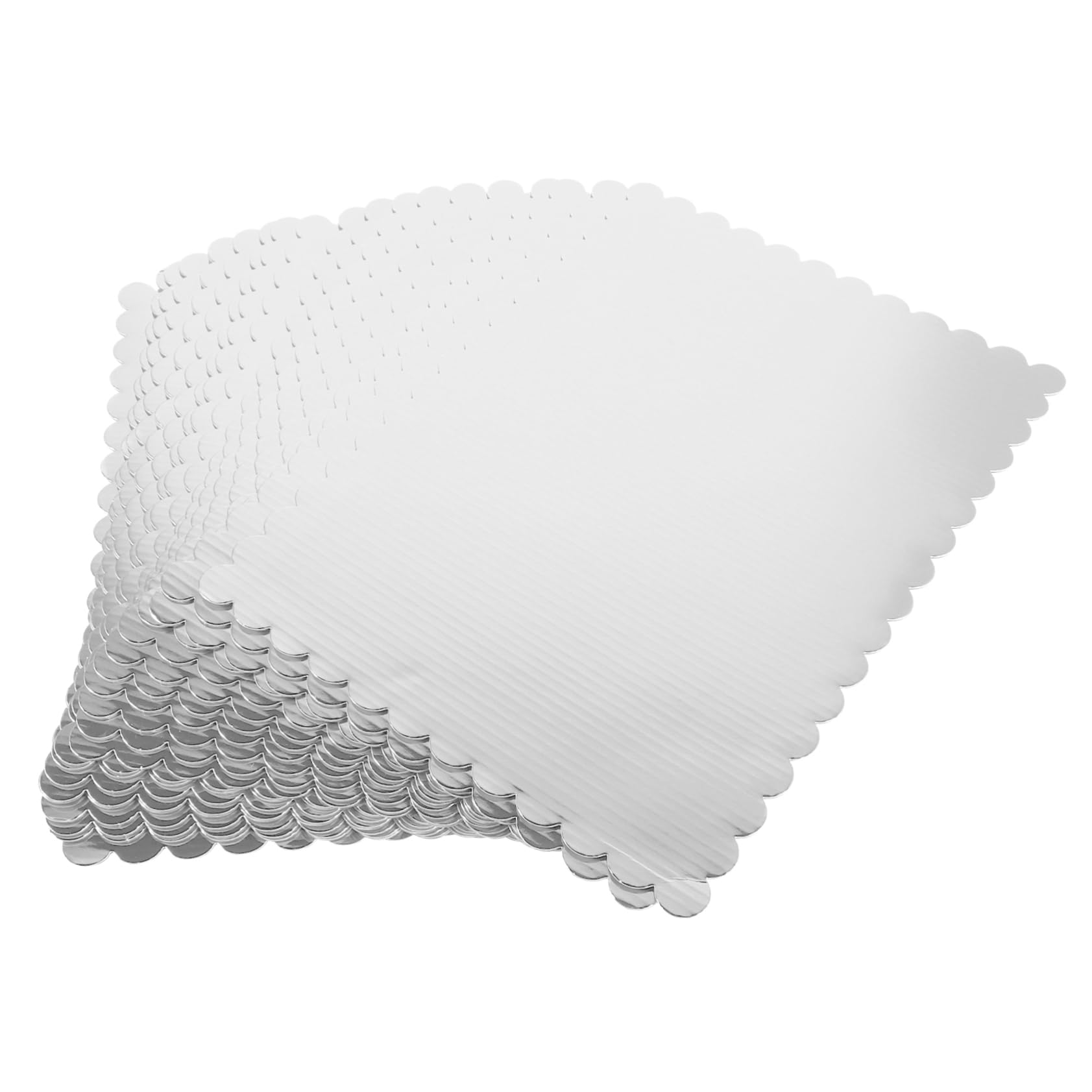 Cabilock 20piezas Bases para Tartas De Cartón Corrugado para Tartas Base Rectangular Antigrasa De Soporte De Cartón Grueso para De Hojaldre Cumpleaños y Repostería