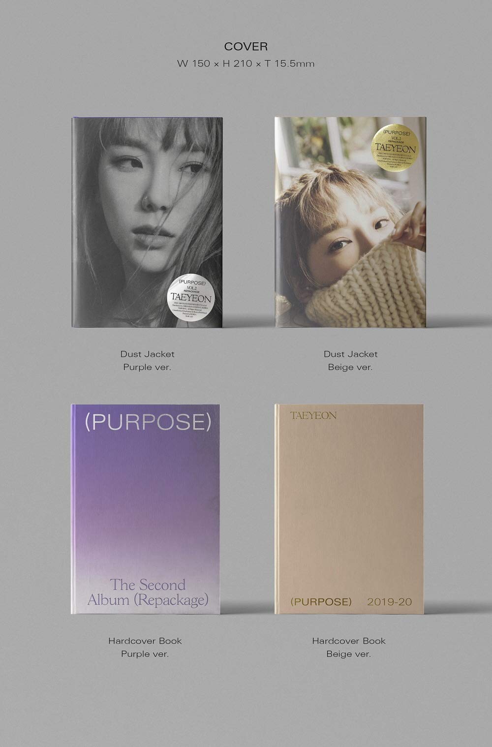 【未再生】少女時代 テヨン フルアルバム Purpose トレカ付 Amazon.com: TAEYEON - The Second Album Repackage [PURPOSE] Album+