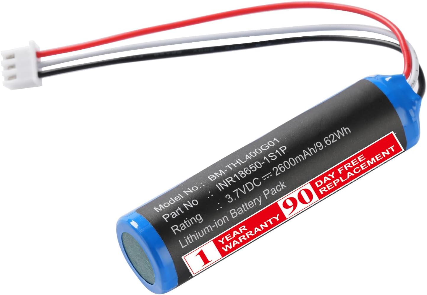 2600mah Battery Replacement for LH40 LH80 LH80 Pro INR18650-1S1P 3.7V