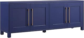 Henn&Hart Rectangular TV Stand for TV's up to 75