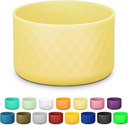 Miniatura 20 de Funda de silicona para botella de agua Owala 40 oz, funda protectora antideslizante para botellas de acero inoxidable FreeSip/Twist/Flip, cubierta