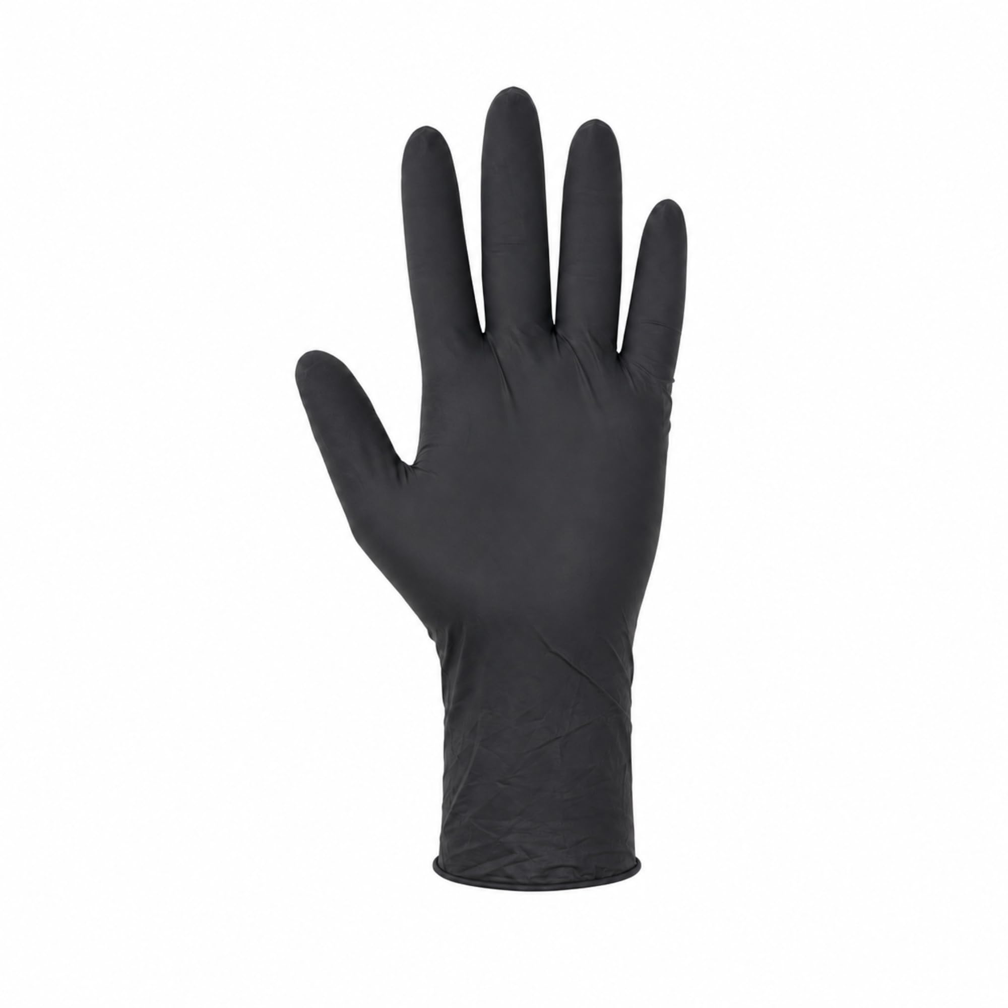 Restaurantware-Fashion Serve 9 x 3.7 Food Prep Gloves, 100 Disposable Nitrile Gloves - No-Powder, Does Not Get Punctured Easily, Black Nitrile Foodservice Handwear, Small, For Restaurants Or Homes