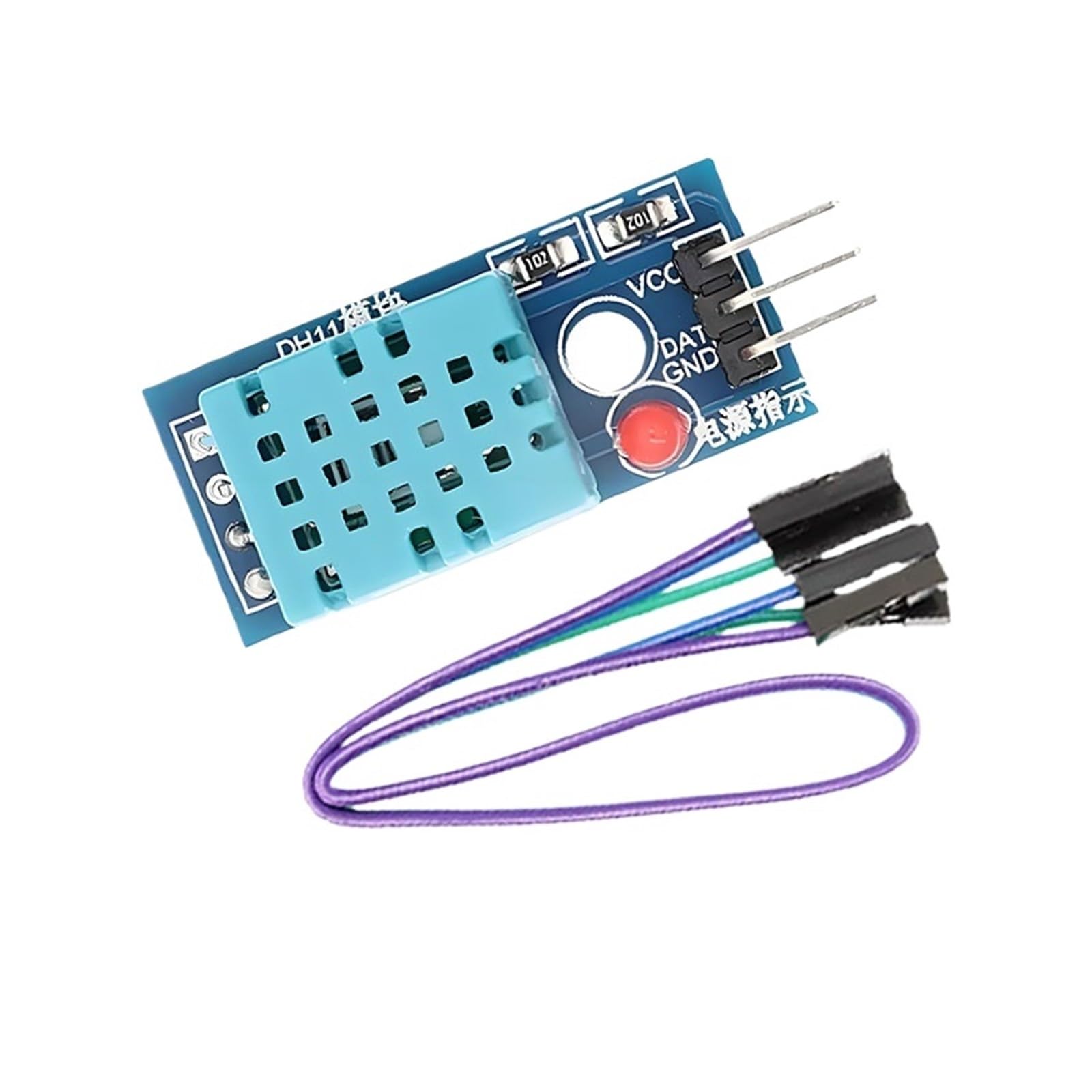 TAZYYZUU 3Pcs DHT11 Temperature Humidity Sensor Module