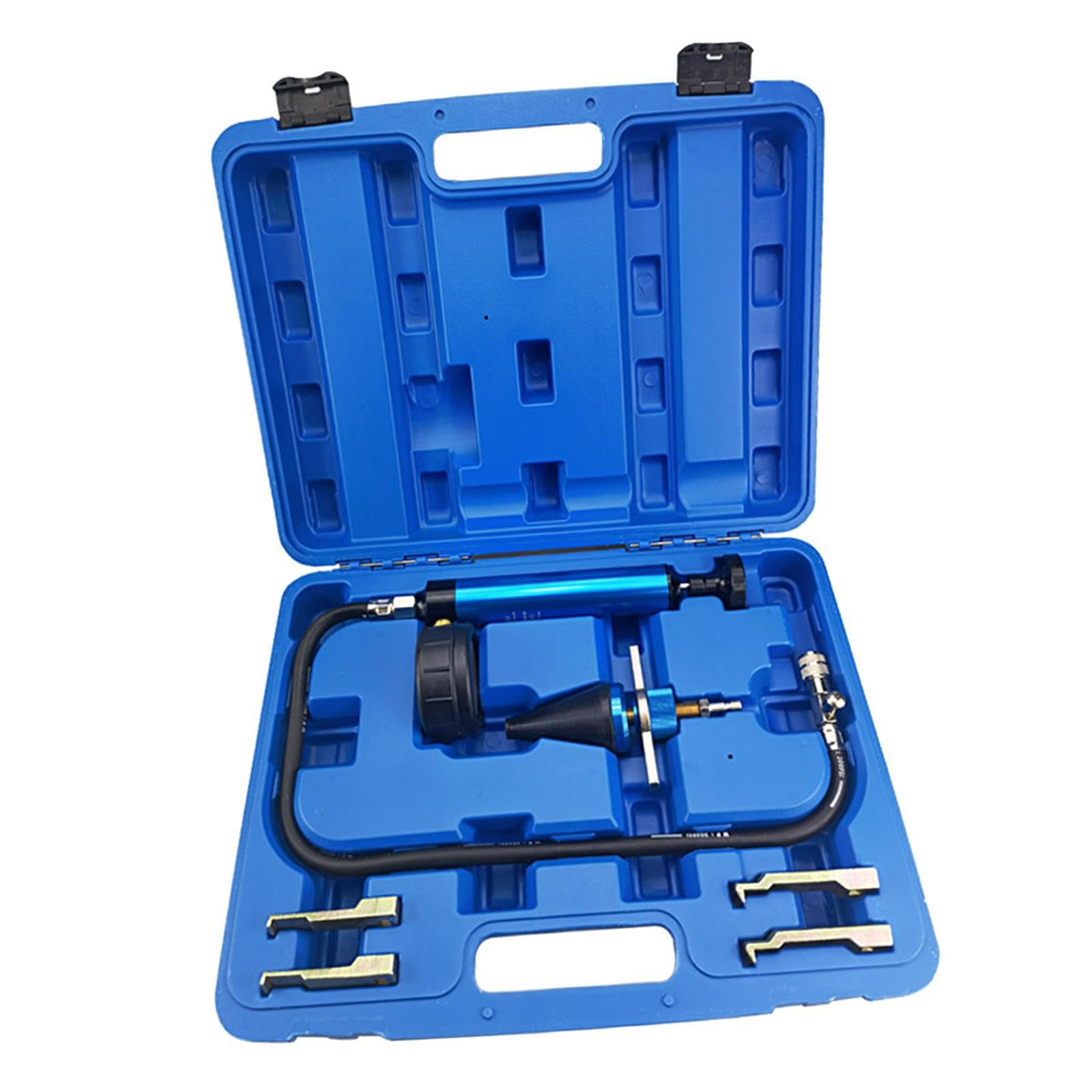 Kit de Herramientas para la detección de Fugas y comprobación de | presión del radiador para sistemas de refrigeración de automóviles. Garantiza un