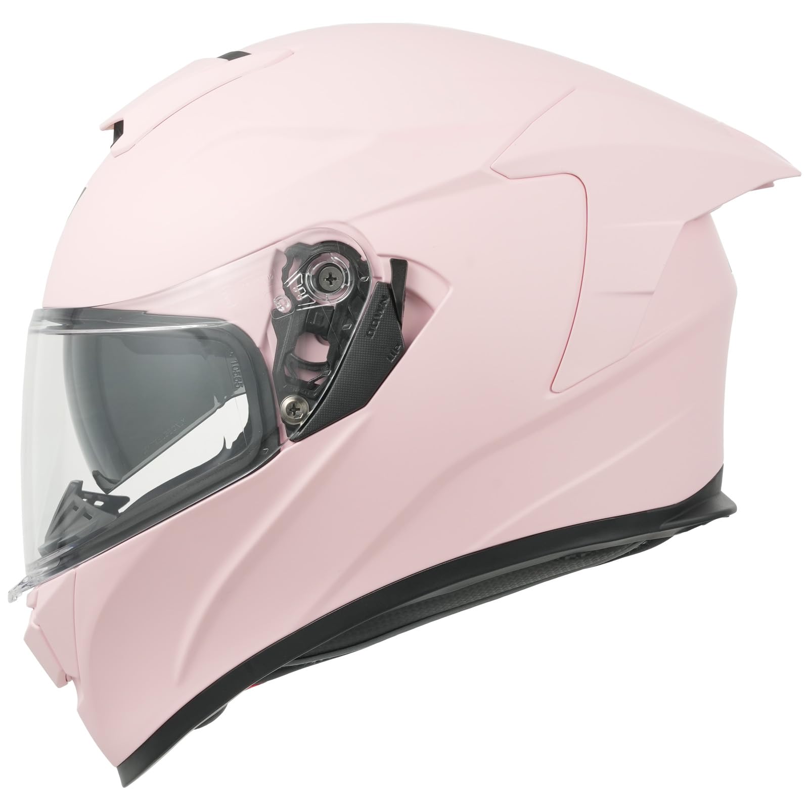 MY Casque de Moto intégral avec visière Pare-Soleil pour Homme et Femme, Homologation ECE 22.06, modèle MY-936