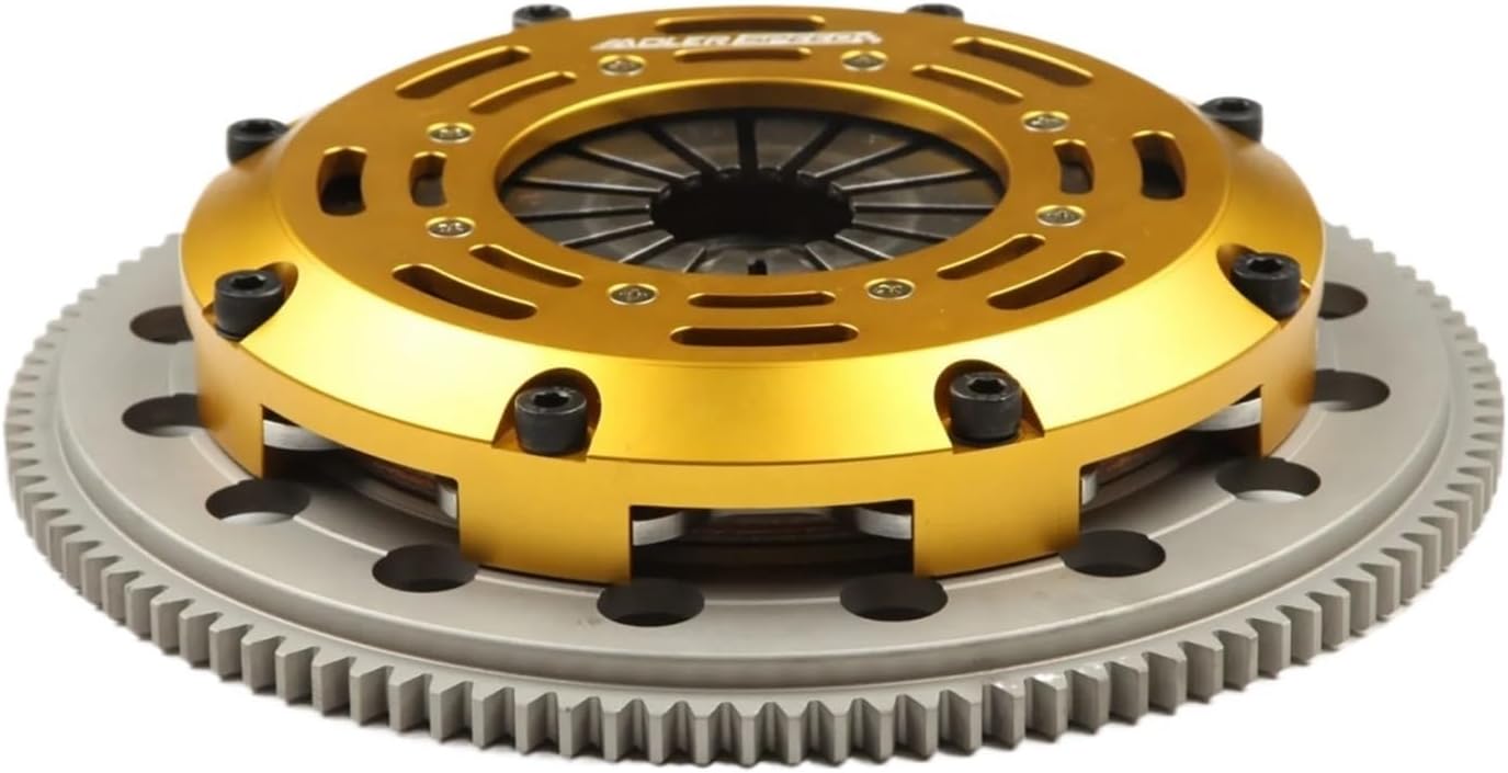 Racing Clutch Single DISC Compatible with 1990-1992 Eagle Talon TSi Turbo 2.0L Turbo, FWD 6-Bolt Medium WT