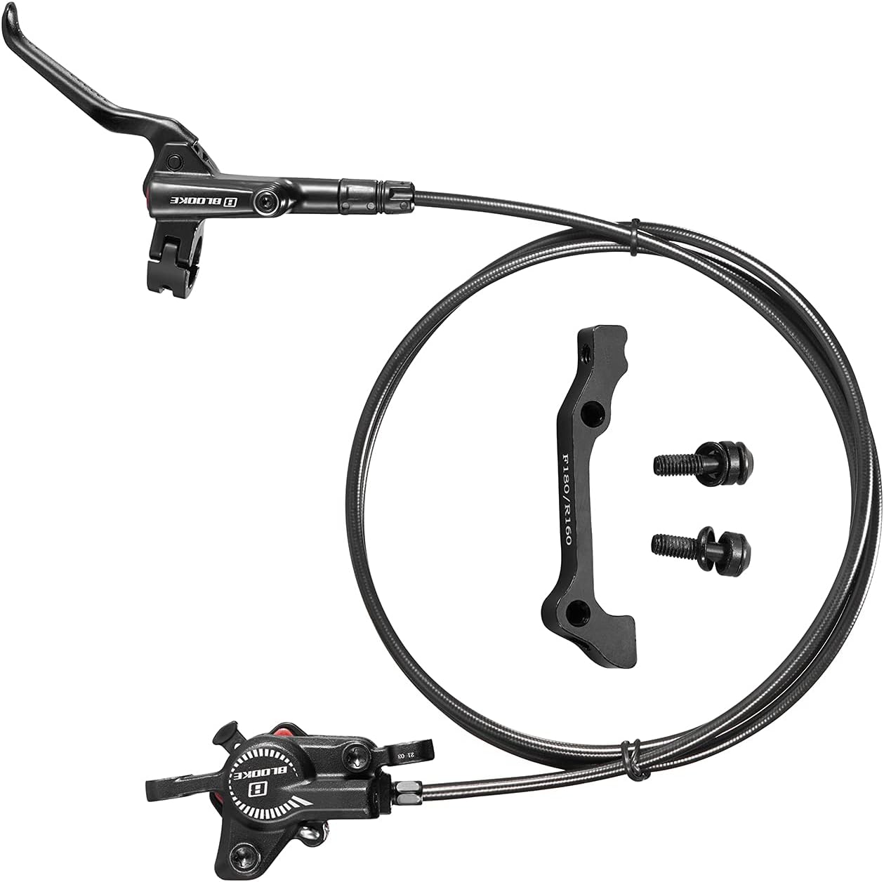 LINGQUE Mountain Bike Hydraulic Disc Brakes, Front 800mm Rear 1400mm