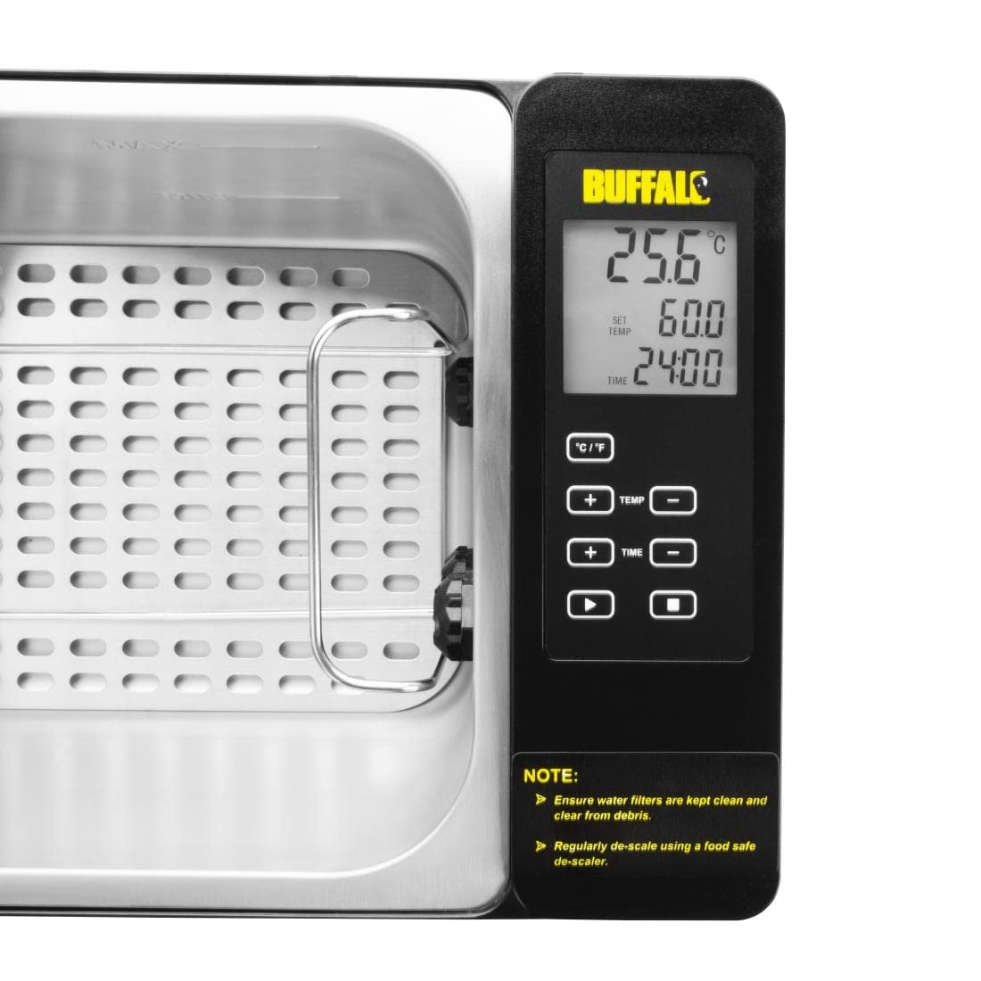 Buffalo Bain d'eau sous vide 12,5 l 280 x 415 x 265 mm