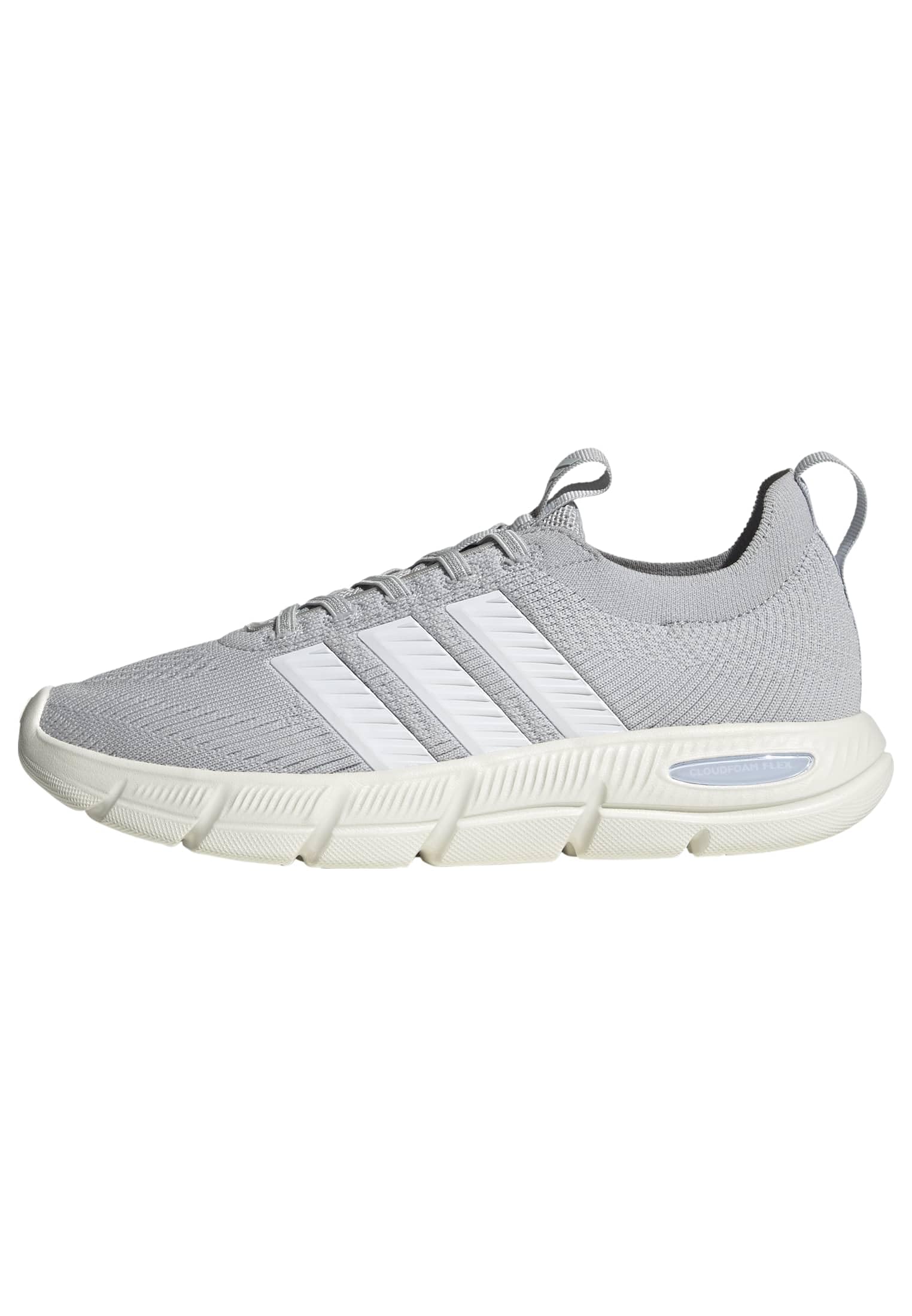 Women's Cloudfoam Flex Slounge Shoe, Lgh Solid Grey/White/Halo Blue, 8.5 Wide-image-42