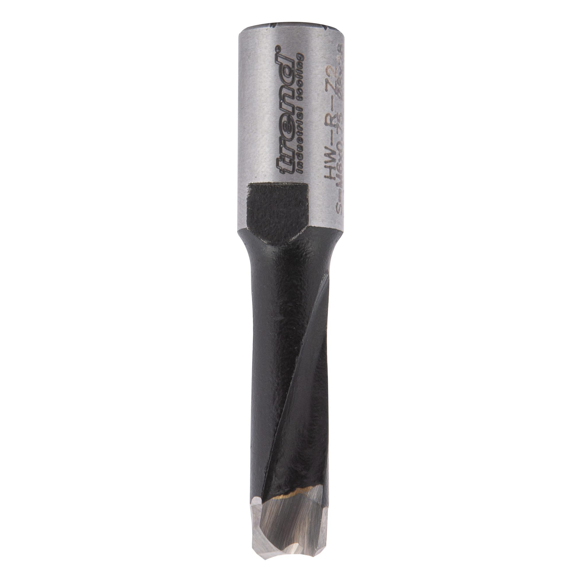 Trend Mèche Domino, Diamètre 8 mm, Outil de Rainurage pour le Système de Mortaiseuse à Chevilles Festool Domino DF500, à Pointe en Carbure de Tungstène, DOM/08