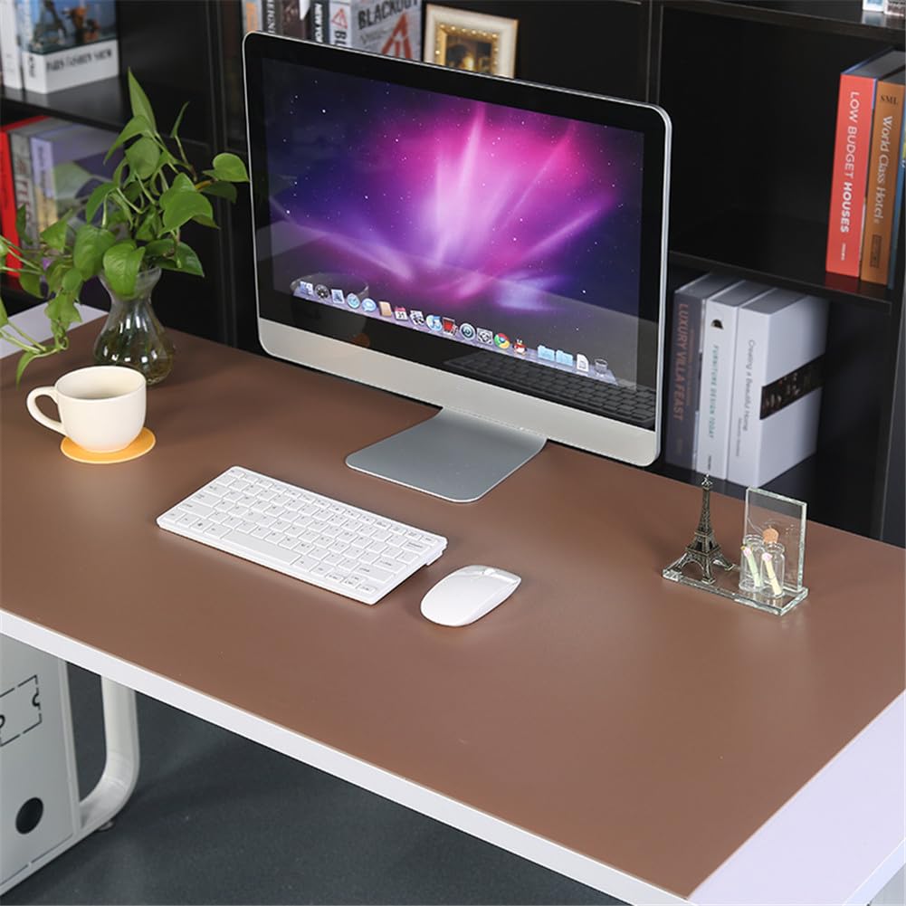 Tapis de souris hydrorésistant LL-COEUR protège-table marron - 7
