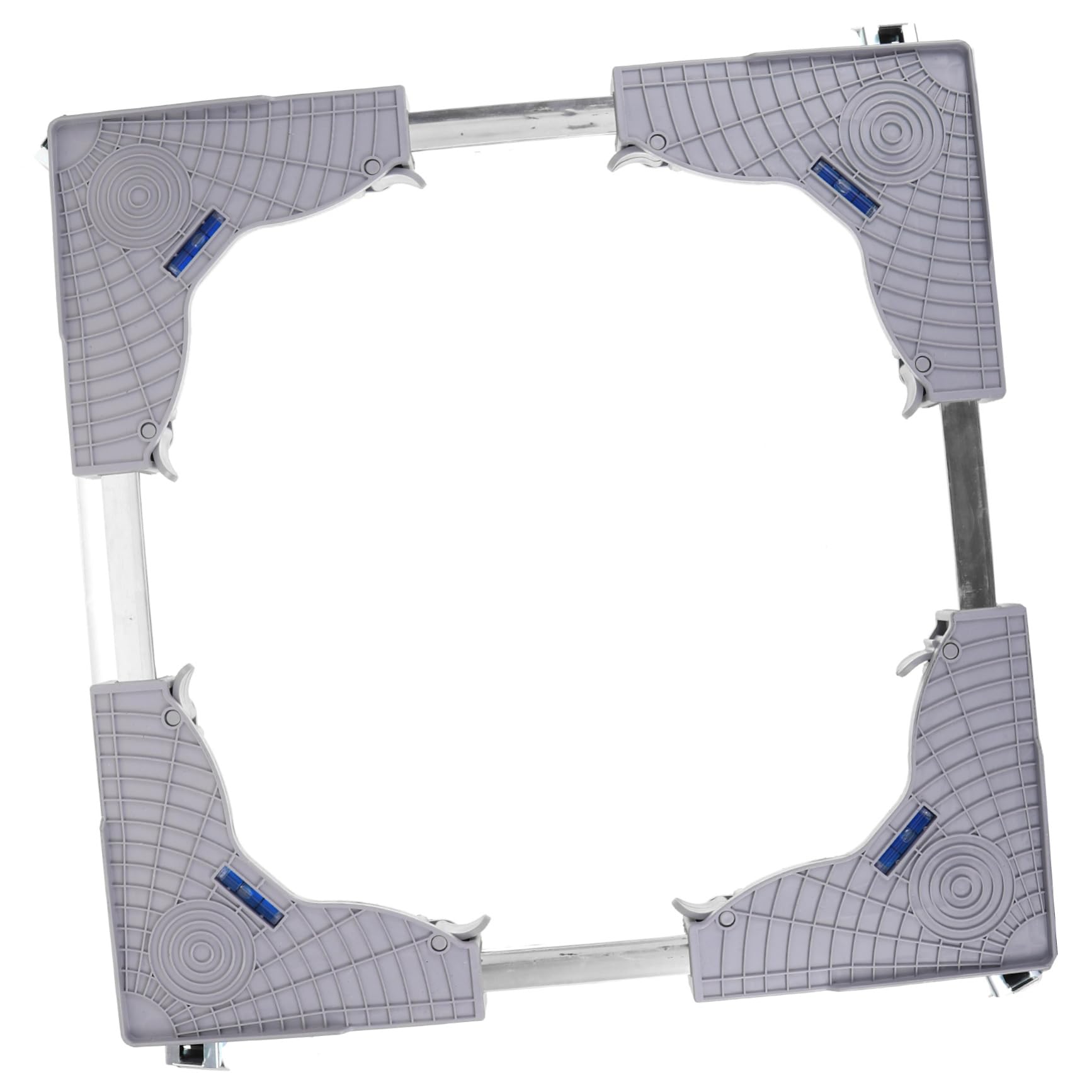 Base Móvil Ajustable para Frigorífico y Lavadora Negro 40x40-60x60