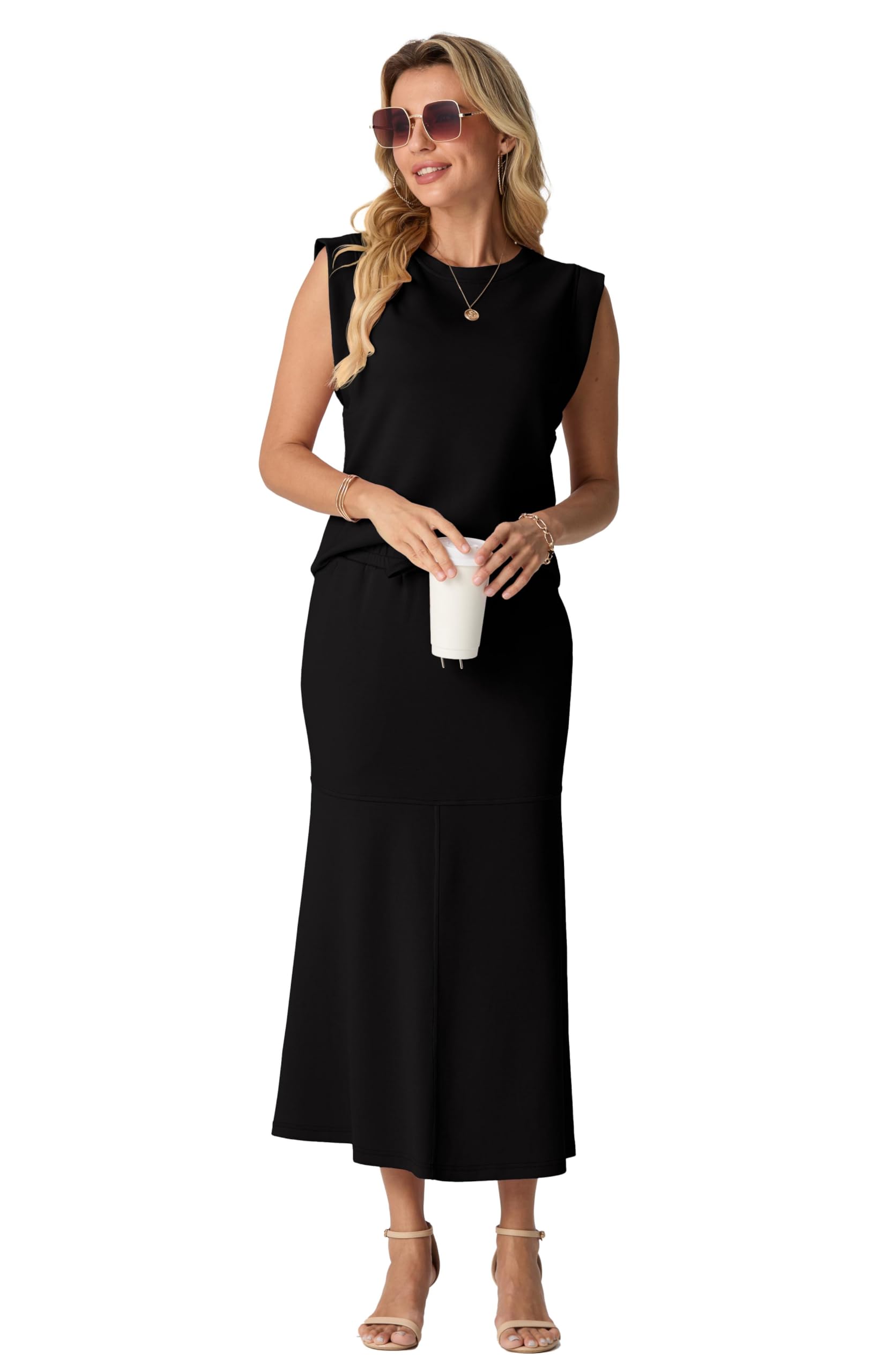 GRECERELLE Smooth - Camiseta abotonada para mujer, aspecto elegante sin esfuerzo