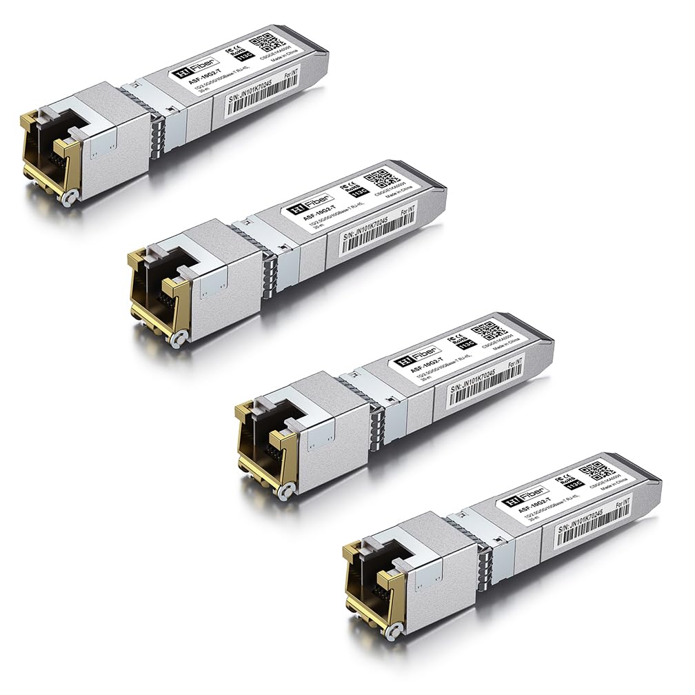10Gb SFP+ RJ45 Transceiver 10Gbase-T Marvell 113C Compatibile Cisco SFP-10G-T-S Ubiquiti UF-RJ45-10G UniFi Meraki MikroTik 30m