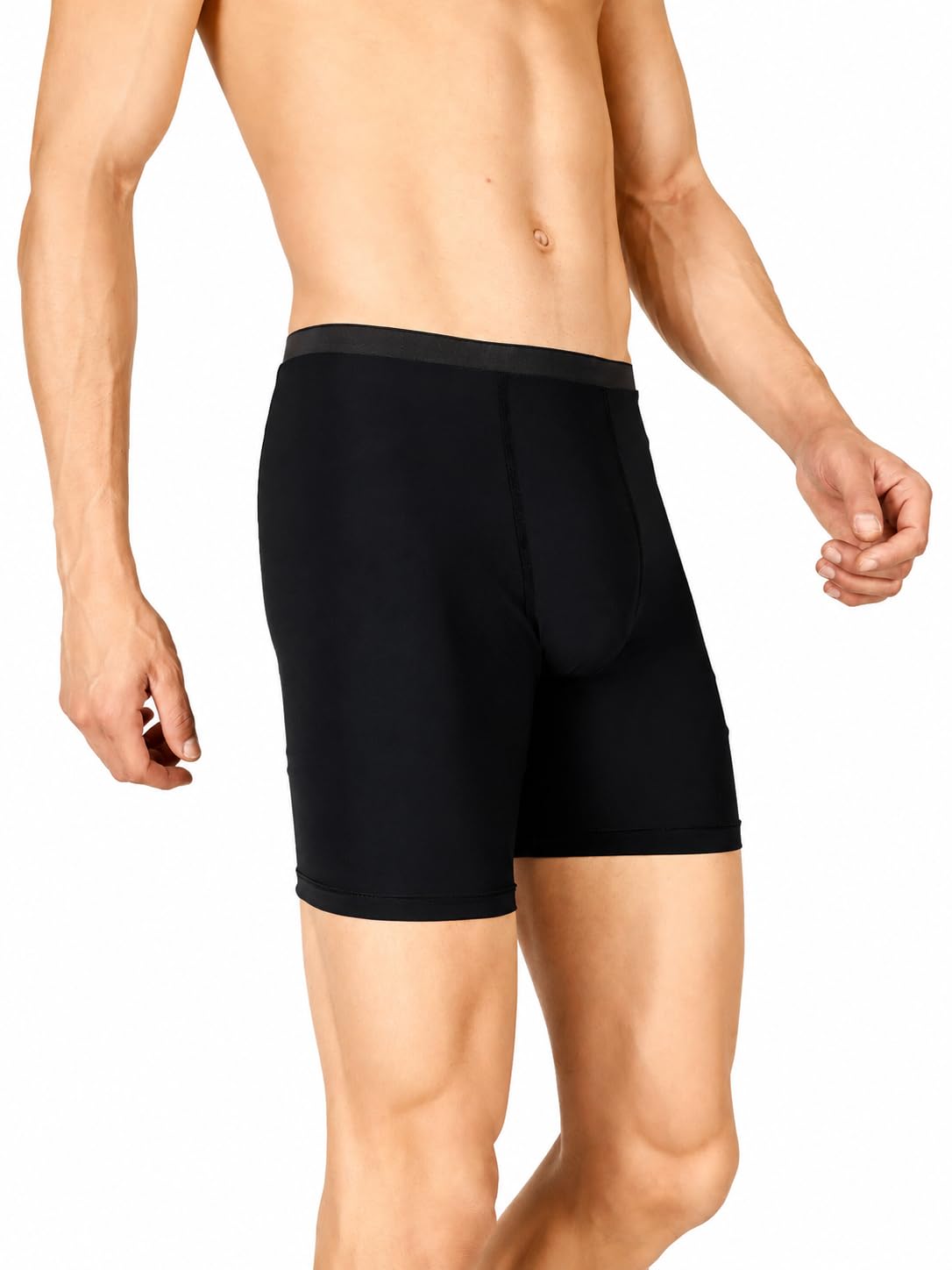 Taurus TC-01 CoreLock Compression Shorts | Lightweight Base Layer for MMA, Gym, Running & Training Black-image-13