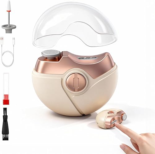 Cortaúñas eléctrico, cortaúñas eléctrico para personas mayores, adultos y bebés, cortaúñas de fácil clip con recorte, pulido y eliminación de