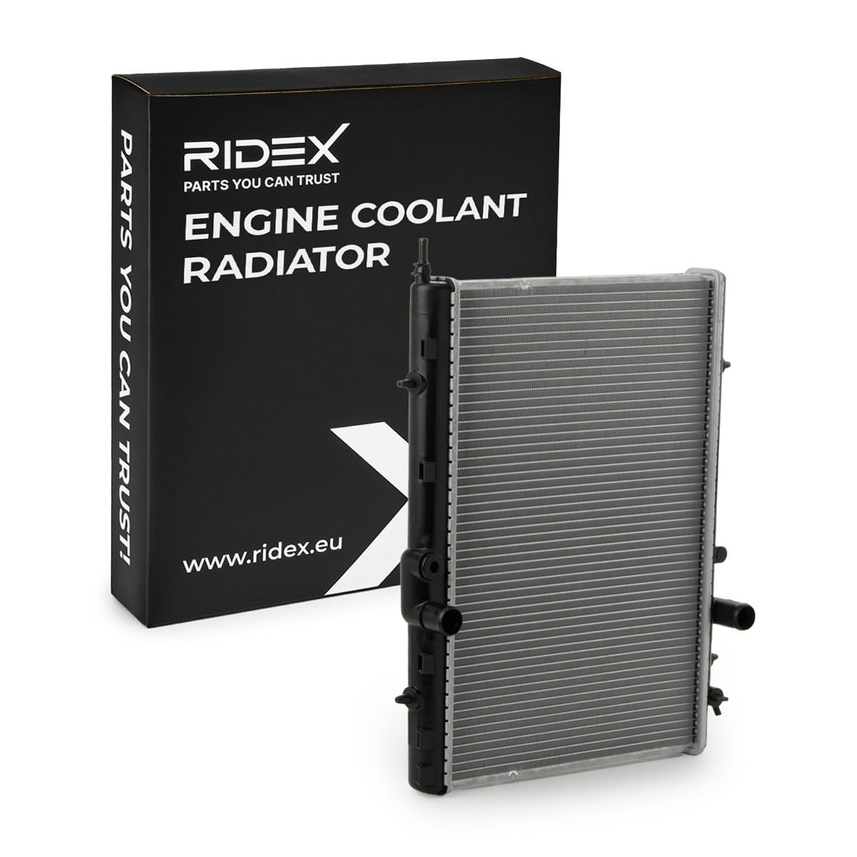 RIDEX 470R0616 Radiador refrigeración del motor Compatible con PEUGEOT 206 Fastback 2A/C