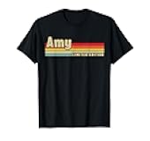 Amy Gift Name Personalized Birthday Funny Christmas T-Shirt
