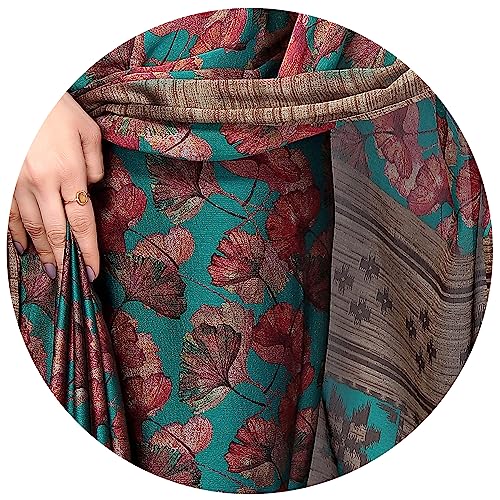 Image of MIRCHI FASHION Women's Ready to Wear 1 Minute Drape Chiffon Printed Saree with Blouse Piece