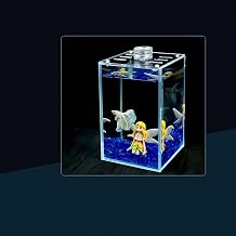All in One Desktop Small Aquarium Kit Aquarium Starter Kits Compact Tank