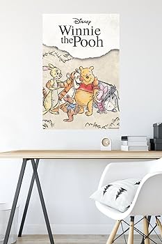 ディズニー　くまのプーさん　インテリア額画　ポスター 31001e2a5656e046de292bef293b0d