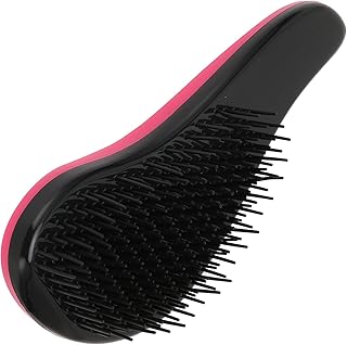 Escova de cabelo desembaraçadora, escova de cabelo antiestática para desembaraçar ondas do couro cabeludo, pente de massagem seco e molhado, escova desembaraçadora para viagem para casa e salão