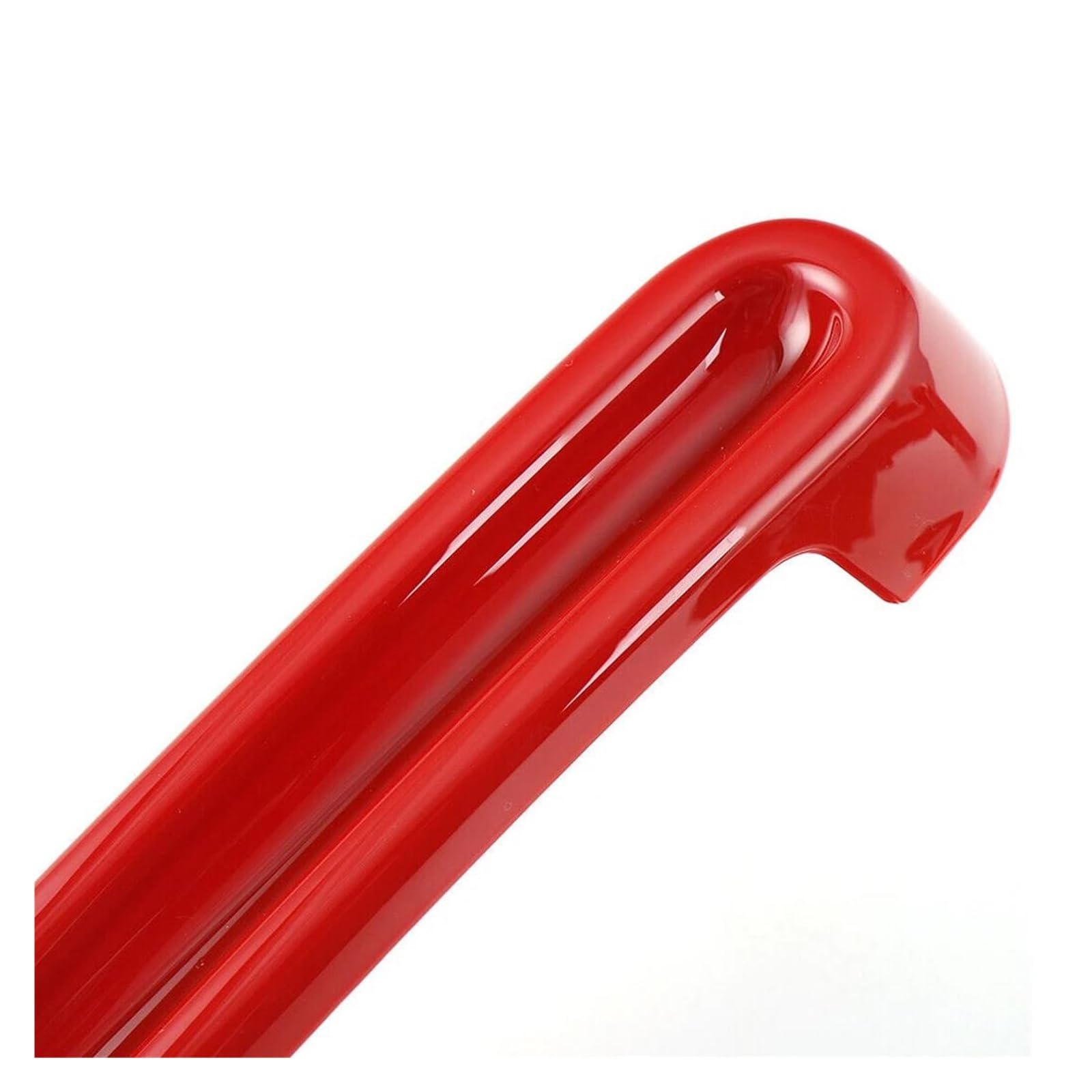 DEHIWI Maniglie interne per portiere Auto Esterno Porta Portellone Maniglia Della Copertura Trim Di Plastica Rossa Per Wrangler JK 2007-2012 2013 2014 2015 2016 2017 2018