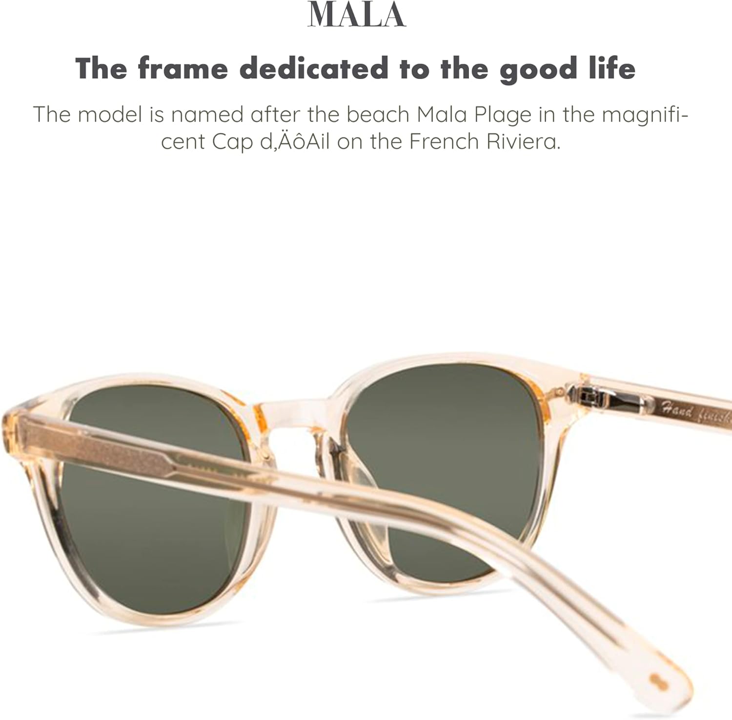 Christopher Cloos Mala Minimalist Polarized Sunglasses - Image 6