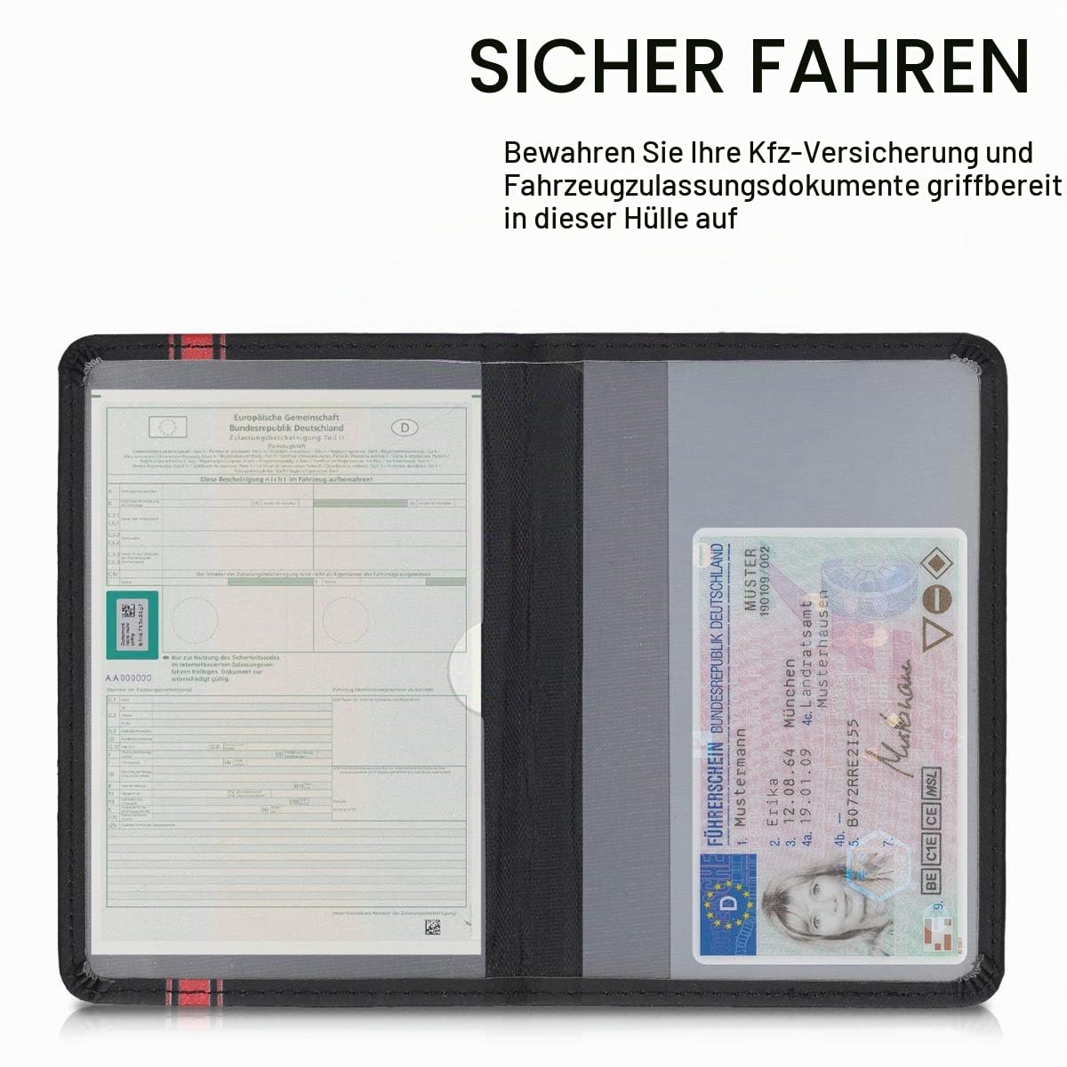 diese bescheinigung nicht im fahrzeug aufbewahren kwmobile Fahrzeugschein Hülle, Führerschein Etui mit Kartenfächern Color:Amethyst Lacquer Abus Granit X-Plus 540/230 Schaltung-21G-Tourney