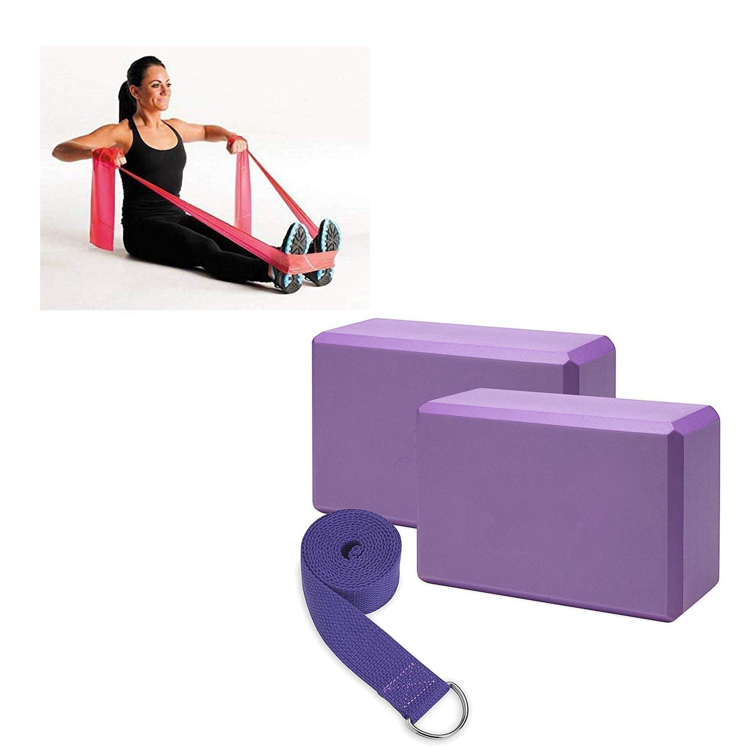 serveuttam Yoga Block (2 Pieces) High Density EVA Foam Block to Support and Deepen Poses, Improve Strength and Aid Balance and Flexibility (B07RPJTTDC) Amazon Price History, Amazon Price Tracker