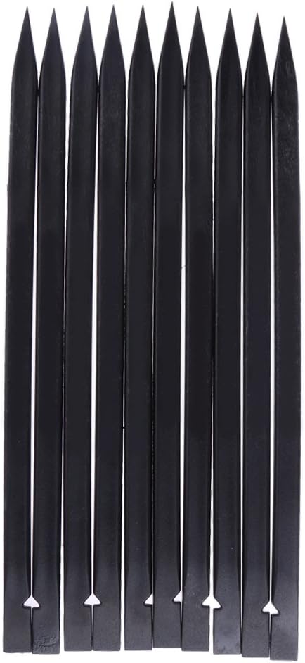 10pcs/Set Plastic Spudger Black Stick Mobile Phone Open Repair Tool for iPh