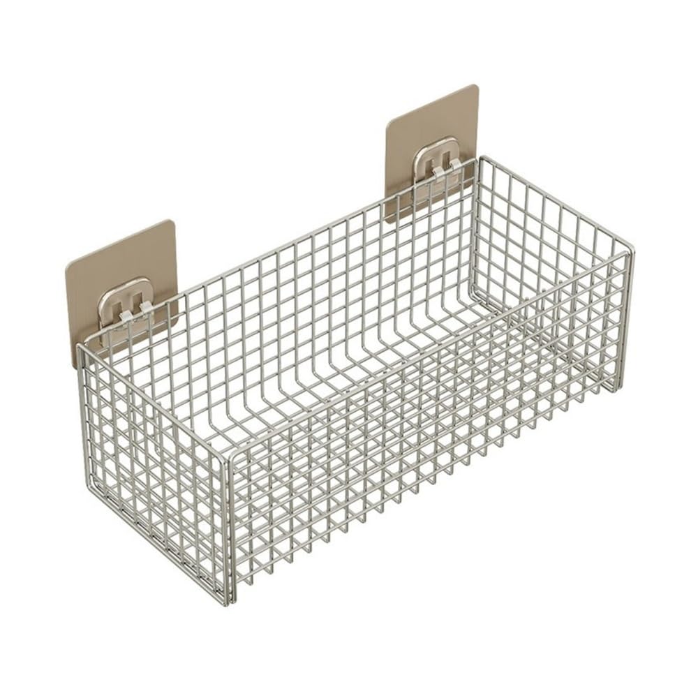 Paniers de rangement adhésifs flottants pour organiser la cuisine et le salon