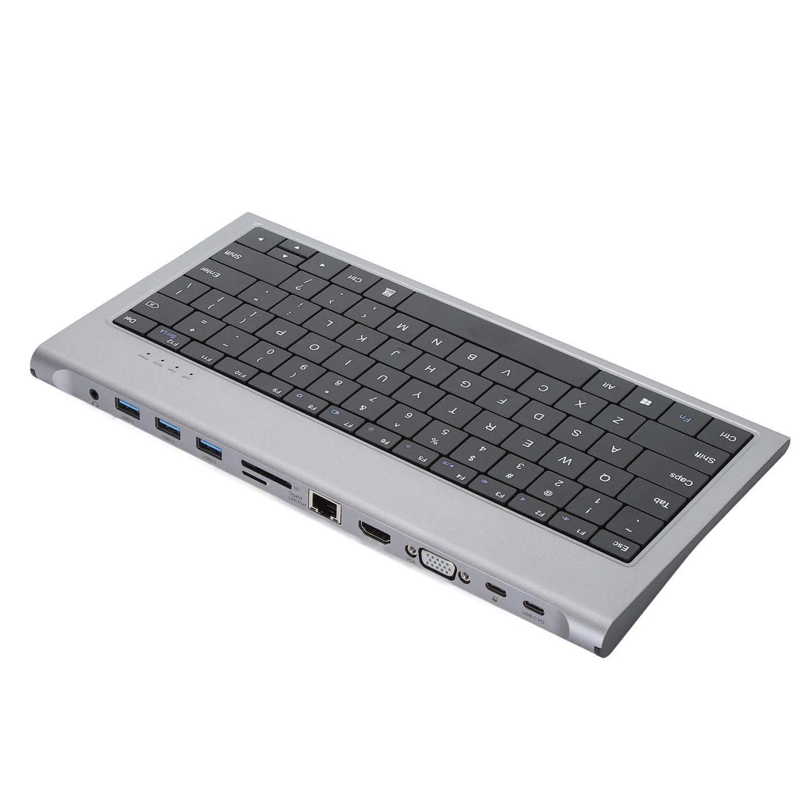 Amazon.com: Tangxi Wired Keyboard with USB Hub, 11 in 1 USB