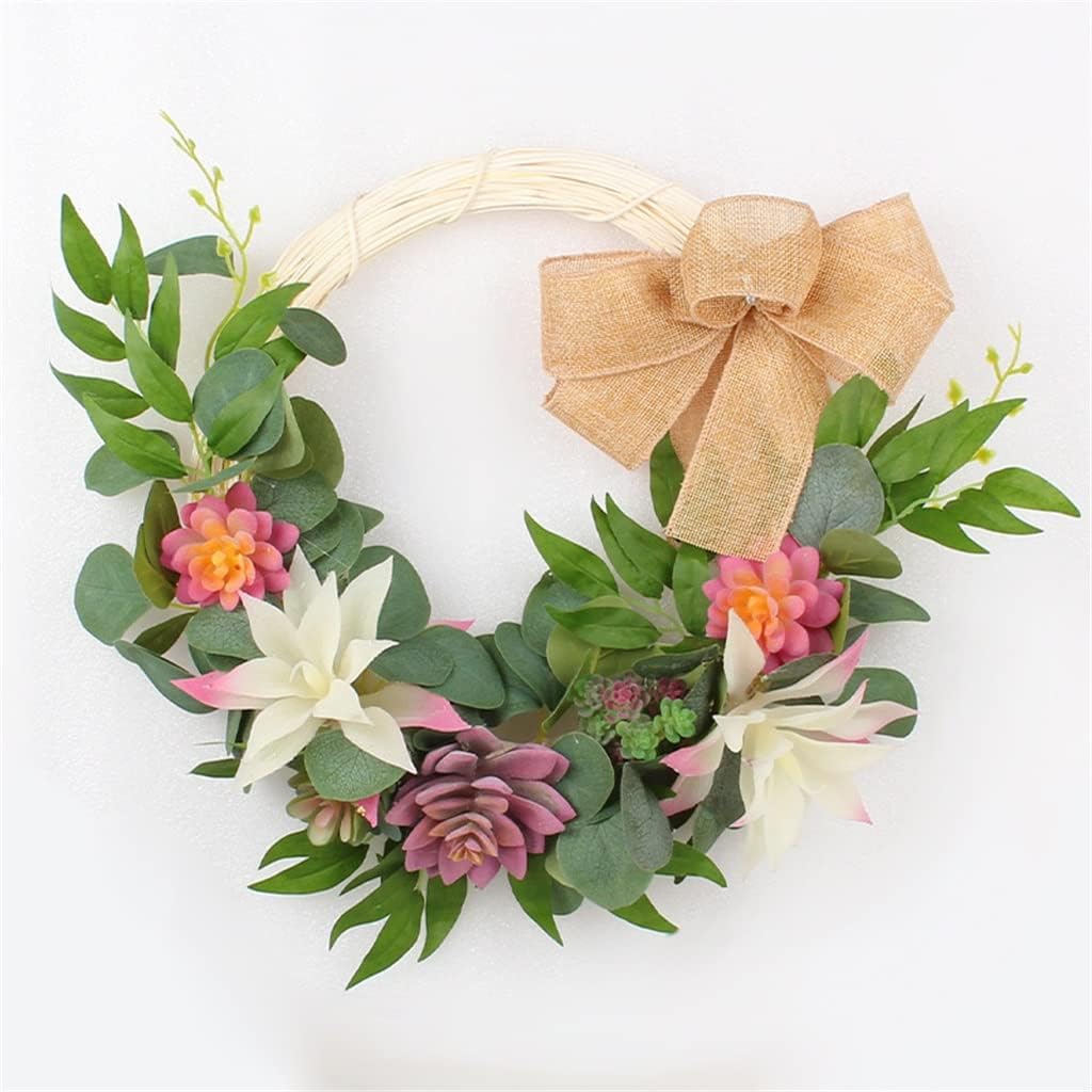 Garland Plant Vine Circle Dead Branches Holiday Door Hanging Home Wall Decoration