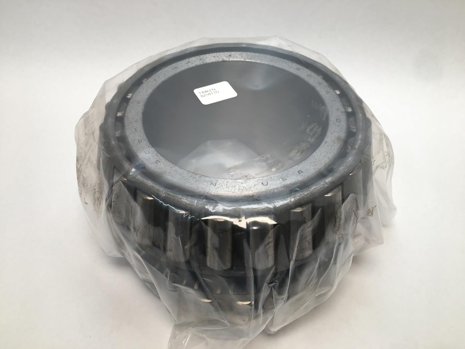 Timken 82581TD Tapered Roller Bearing, Double Cone, Standard Tolerance, Tapered Bore, Steel, Inch, 5.8125" ID, 5.2100" Width