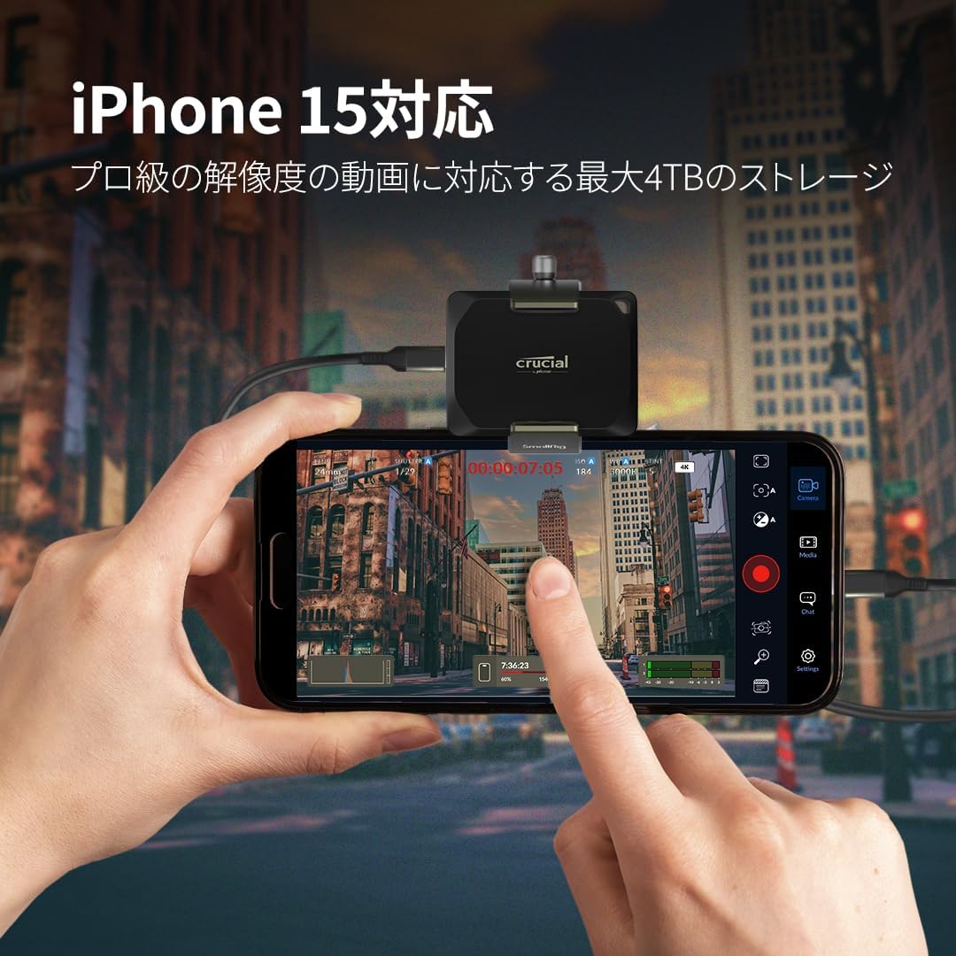 Amazon | 【Amazon.co.jp限定】Crucial(クルーシャル) X10 Pro 外付け  