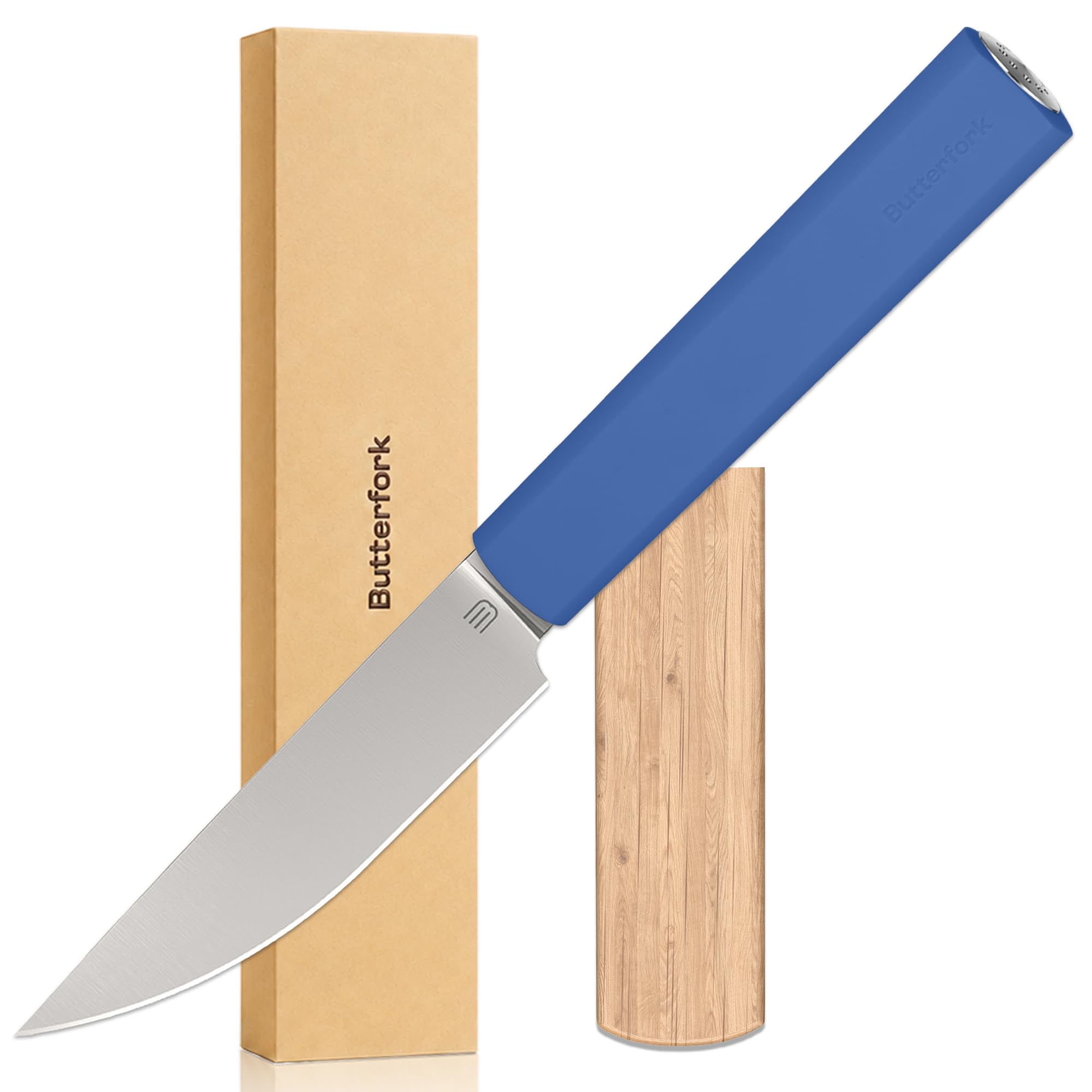 8 Inch Chef Knife, Kitchen Knife with AR-RPM9 Steel & Ergonomic ABS Handle — Amazon image 14