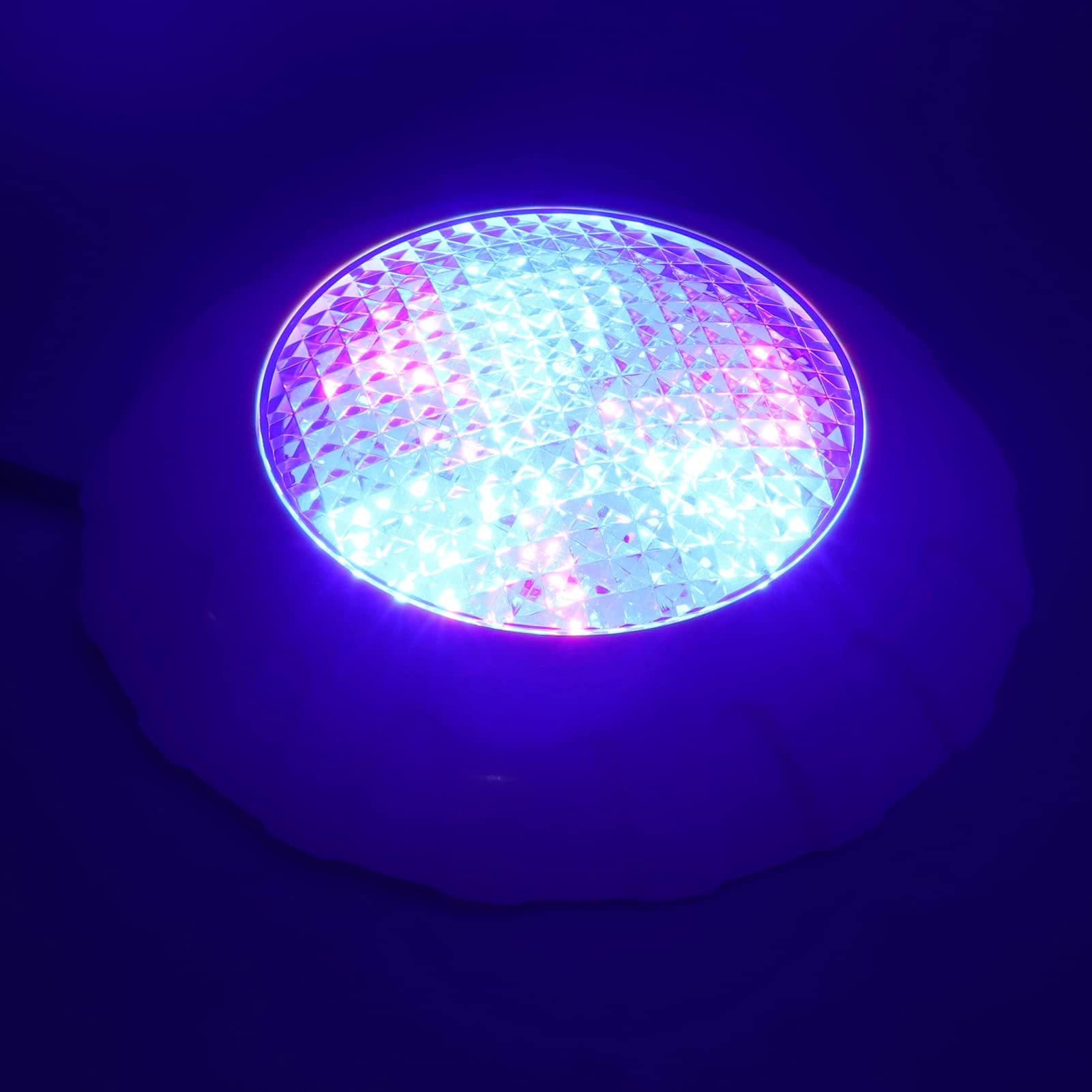 Fdit LED-Poolbeleuchtung, 38 W, RGB-Farbwechsel mit Fernbedienung, IP68 Wasserdicht für Teich, Springbrunnen und Schwimmbad