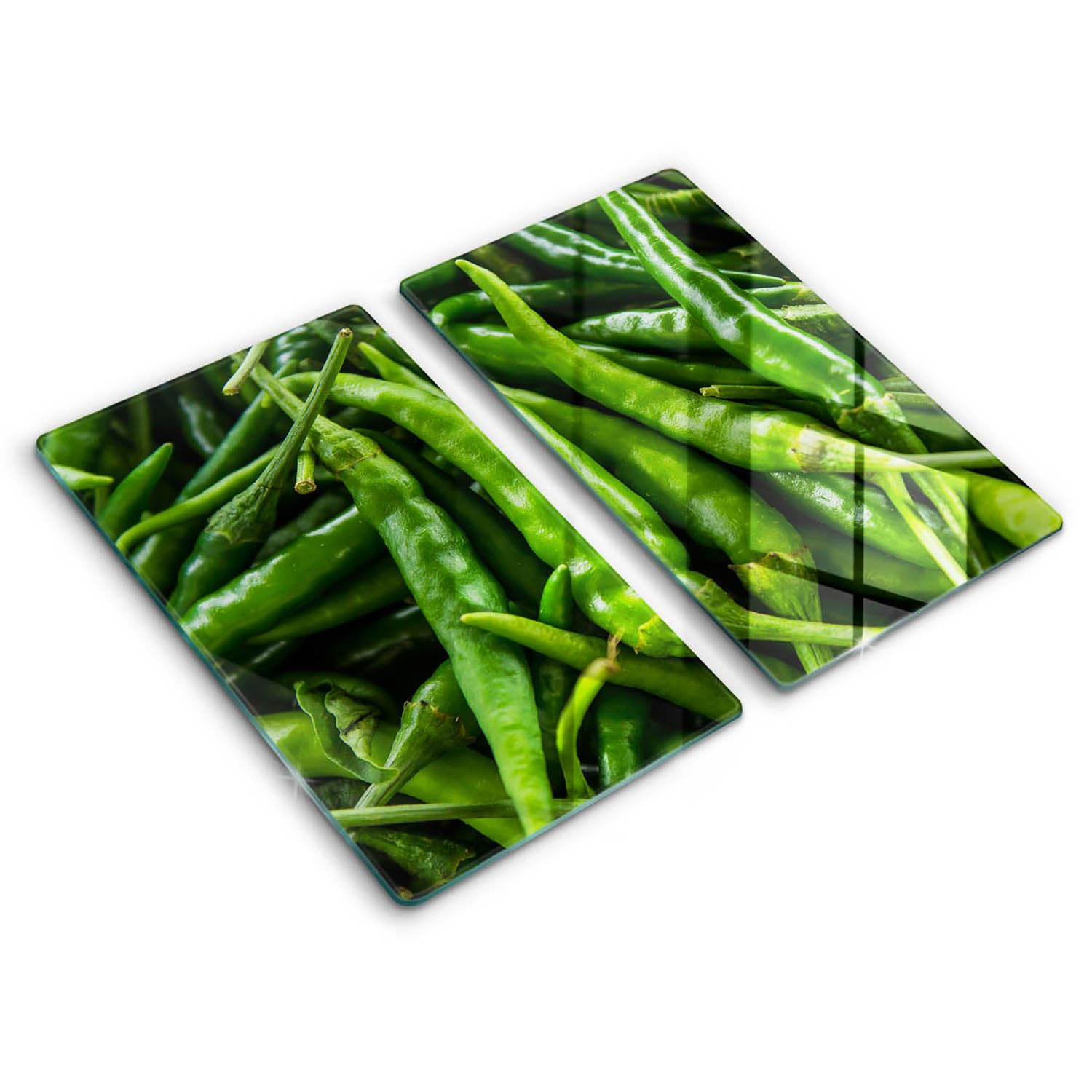 Protection plaque induction Wallfluent 2x30x52cm pour sublimer votre cuisine