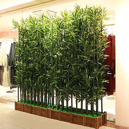 Greenery Floor Artificial Plants in Pots Landscaping Artificial Bamboo Silk